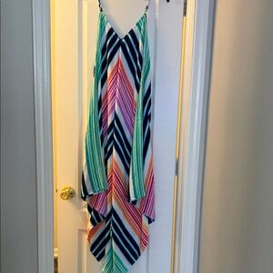 Tommy Bahama Multi Colored Striped Dress
